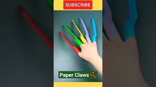 DIY Easy Paper Claws 🦞 Tutorial #short #shorts #youtubeshorts @leisurelab