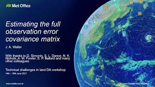 Estimating the full observation error covariance matrix