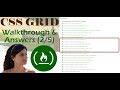 [2/5] CSS Grid -- grid column/row and aligning items | FreeCodeCamp Challenges