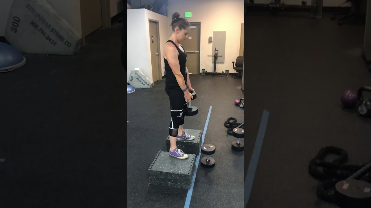 Deficit Goblet Squat Youtube