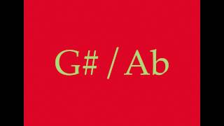 Perfect Pitch G#/Ab