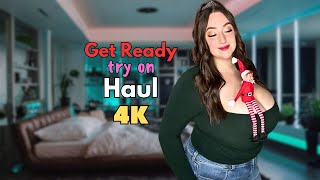 [4K] Transparent Try-On Haul with Hazel May | Curves Captured