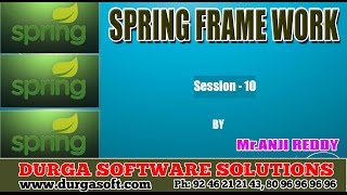 Java Frame work || Spring Session - 10