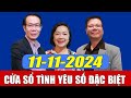 Đêm Khuya Bật Chuyện Thầm Kín Cửa Sổ Tình Yêu Là Ngủ Ngon | Ngày 11/11/2024 | Đinh Đoàn, Thành Văn