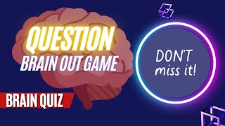 Amazing Questions and Answers I Brain Puzzle Question I Brain Teasers I Brain out game