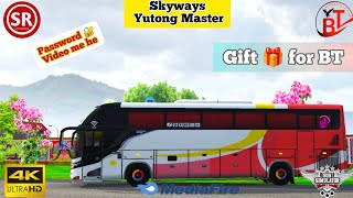 Skyways Yutong Master SIRIKANDI HD FREE LIVERY✨𝐋𝐢𝐯𝐞𝐫𝐲 𝐜𝐫𝐞𝐝𝐢𝐭💝 𝐒𝐚𝐢𝐝 𝐑𝐚𝐡𝐦𝐚𝐧✨