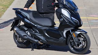 Review QJ Fort 350 el maxi scooter