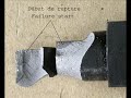 key coupling failure between shaft and hub détériorations d un clavetage.