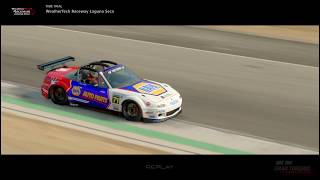 Mazda Roadster TC Replay Lap | Weathertech Raceway Laguna Seca | GT Sport