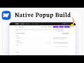 Webflow: How to Create a Popup with Native Interactions