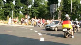 Autokorso nach Spiel Deutschland-Argentinien (4:0) in Tauberbischofsheim (3)