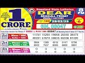 lottery sambad 8pm nagaland lottery live result 8pm 28.02.2025 today dear lottery result