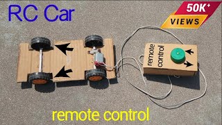 How To Make a Remote Control RC Car At Home । How to make a remote control rc car । DIY Mini Machine