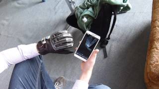 Stretch Sensor glove demonstration