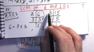 LCM of 6 and 15 In Hindi | Basic Mathematics By KclAcademy | Maths | Questions Solutions |