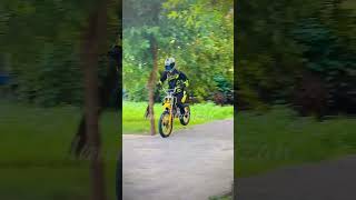 Rolling Stoppie😍 | #shorts #dirtbike #125cc