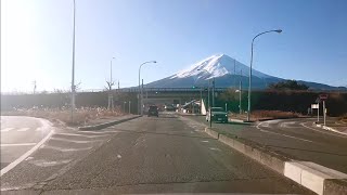 2022年元旦に富士山を見ながらドライブ 4K