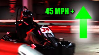 50MPH High Speed Indoor Racing at High Caliber Karting!!