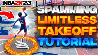 How To Spam & Activate Limitless Takeoff All The Time In NBA 2K23 w/Handcam! Best Dunk Packages 2K23