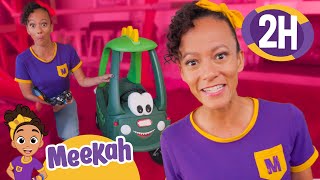 Meekah's Drive Thru Car Wash | Blippi and Meekah Best Friend Adventures | Educational Videos