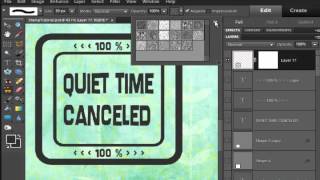 Creating a rubber stamp with Photoshop & Photoshop Elements