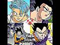 Dragon Ball Characters Goku,Vegeta,Gohan,Trunks (Then VS Now)