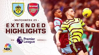 Burnley v. Arsenal | PREMIER LEAGUE HIGHLIGHTS | 2/17/2024 | NBC Sports