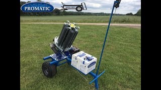 AgriHire's Promatic clay trap demo video