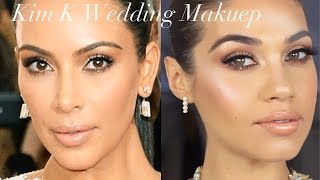 KIM KARDASHIAN MAKEUP TUTORIAL  | Bridal Makeup | Eman