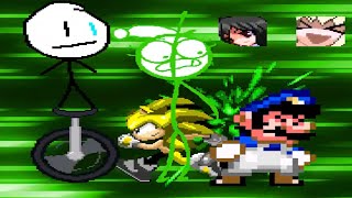 LORD TOURETTES \u0026 DAVID (BFDI) TEAM UP  vs  MUGEN CHARACTERS IN SURVIVAL MODE