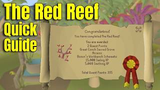The Red Reef Quest Guide OSRS