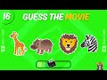 Can you guess the movies by EMOJI  Cinderella, The Lion King