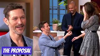 Michael Graziadei Proposes To Girlfriend  Lauren ||  On The Talk