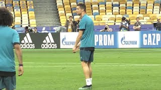 Real Madrid Train At The Olympic Stadium, Kiev Ahead Of Champions League Final v Liverpool