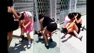 Otro video de violencia escolar; hospitalizan a niña