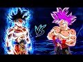 Goku Blizzard OP (all form) (New) VS Goku 1000 Yr Old OP (all form) in Jump Force Mugen