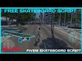 QBCore SKATEBOARD Script *FREE* | FiveM Roleplay Scripts | FiveM Tutorial 2023 | MJ DEVELOPMENT