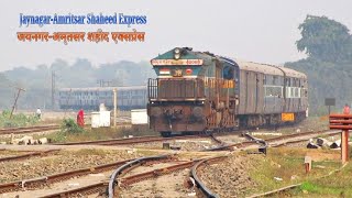 Shaheed Express Entering Sakri Jn with Offlink GOC WDP4B