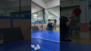 포핸드컷트 후 컷트볼 백드라이브 #tabletennis #pingpong #탁구 #꾸준함 #탁구장 #오픈6부