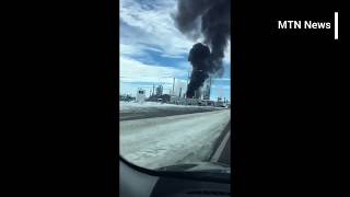 Raw video of reported explosion and possible fire at Great Falls refinery