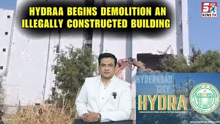 HYDRAA Ki Karwayi Huwi Phirse Shuru Ayyappa Society Mein illegally Constructed Building Demolition |