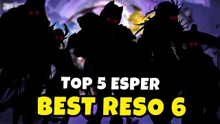 Top 5 Esper to Reso 6 First | New Player \u0026 Returner | DISLYTE