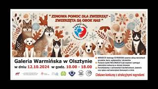 Zimowa pomoc dla zwierząt - targi zoologiczne w Galerii Warmińskiej w Olsztynie 12.10.2024