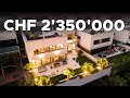 LUXURİÖSE, MODERNE 2‘499‘000 CHF Villa, die du sehen musst! | Luxury Real Estate Switzerland