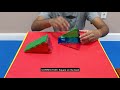 how to build a magnet tile ramp step by step