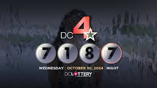 DC LOTTERY Night 10/30/2024