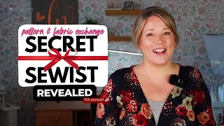 🎁 Secret Sewist Reveal 2024! | 7th Annual Sewing Pattern & Fabric Exchange ✂️✨ for LN Ambassadors