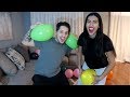 FUNNY BALLOON POP CHALLENGE!! 😂🎈