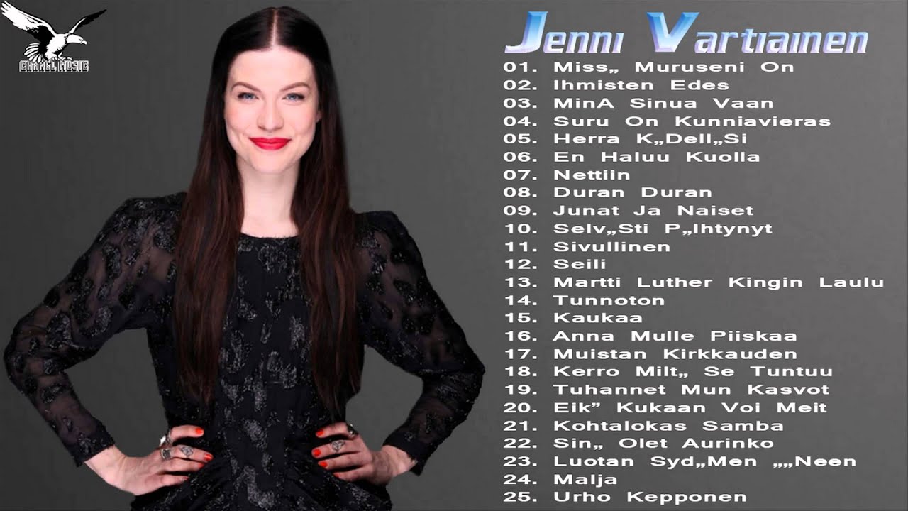 Jenni Vartiainen Greatest Hits Full Album - Jenni Vartiainen Pparhaat ...