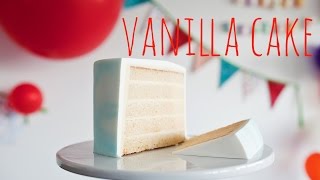 Vanilla Cake Recipe - CAKE STYLE